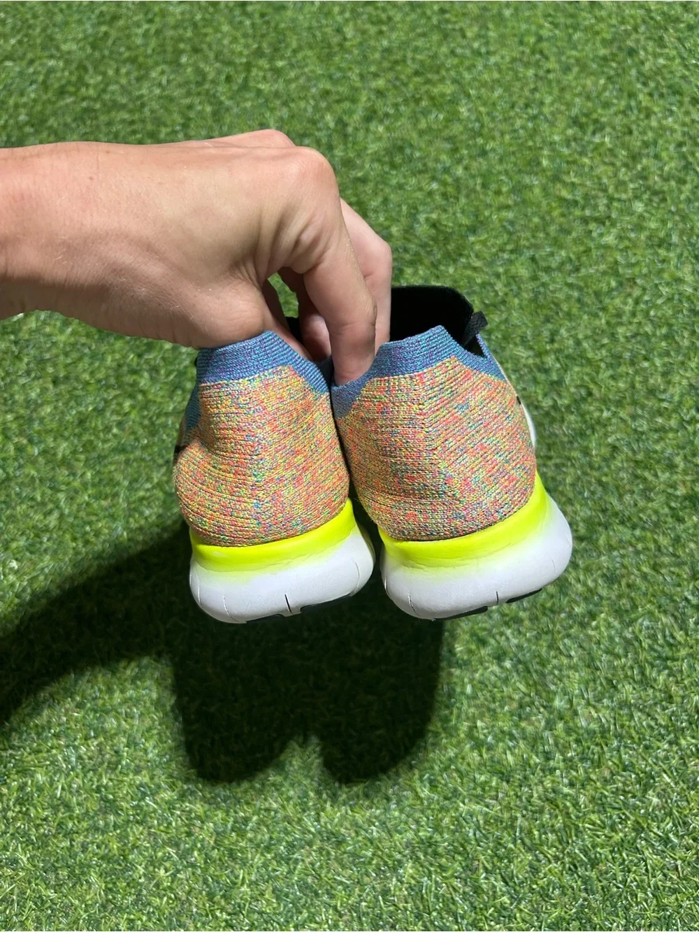 Nike Flyknit Free Run Sneakers